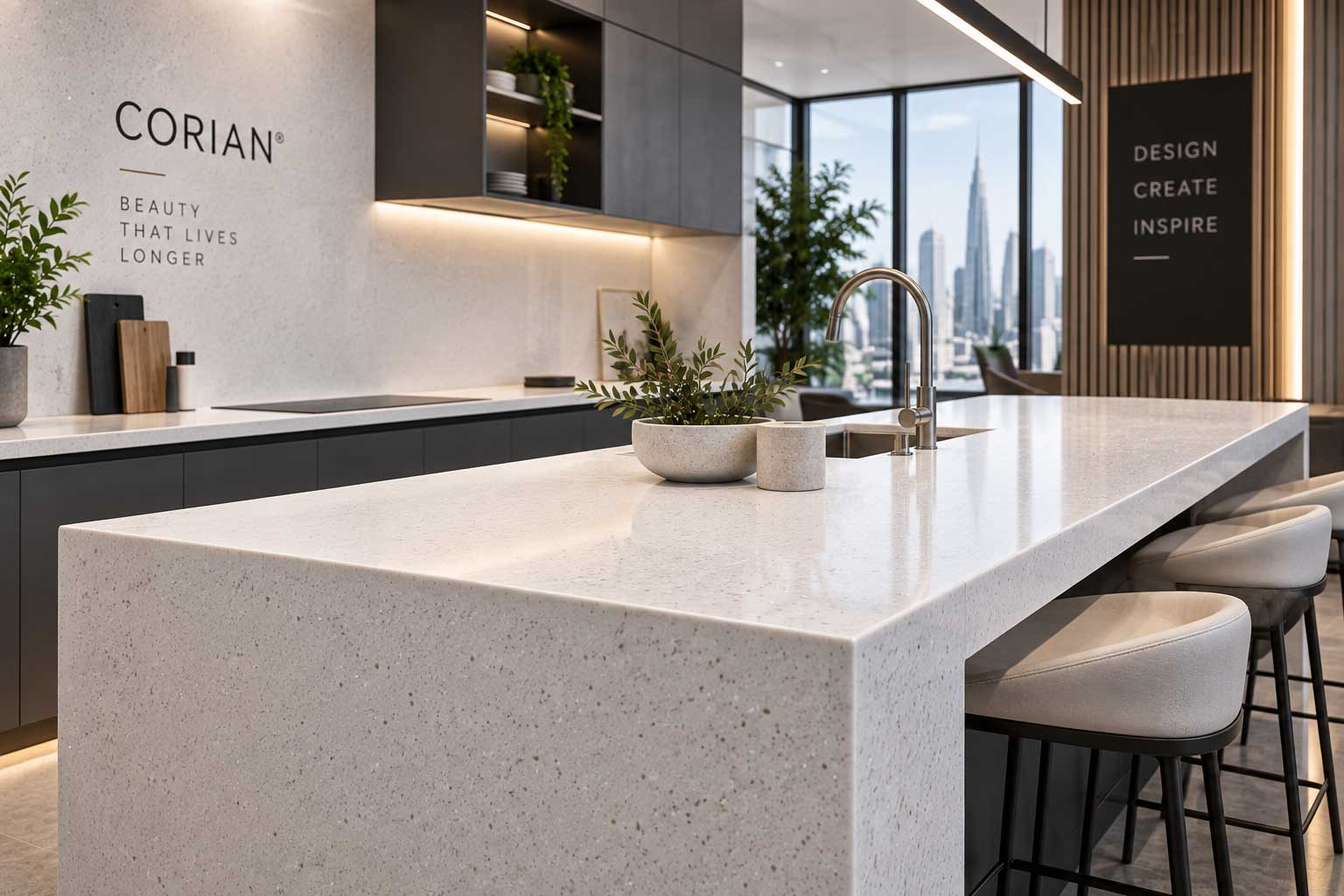 Premium Corian Top Countertop